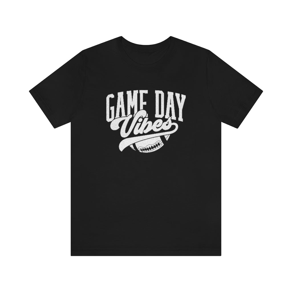 Game Day Vibes Football Shirt | Unisex Super Soft Premium Graphic T-Shirt