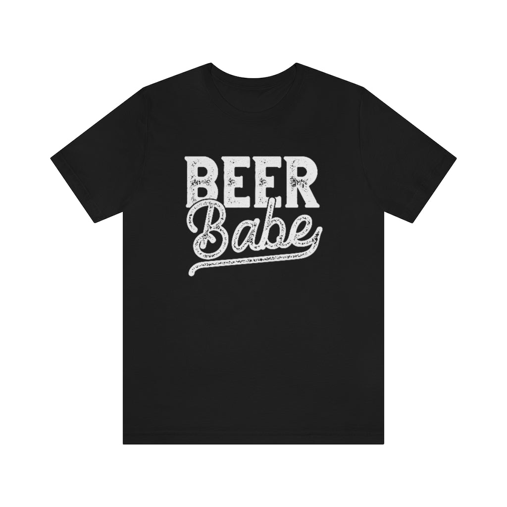 Beer Babe Graphic T-Shirt | Funny Drinking Shirt